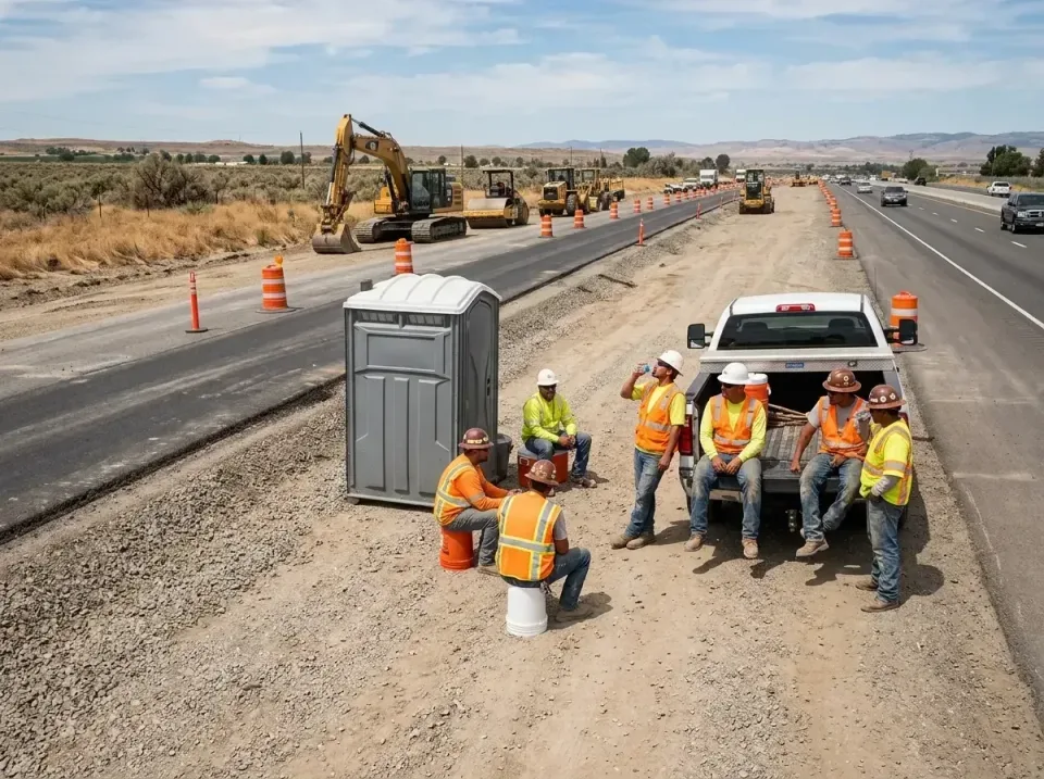 highway-road-construction-crew-007 — frequently asked questions, Porta Potty and Restroom Rentals in Imperial, NE